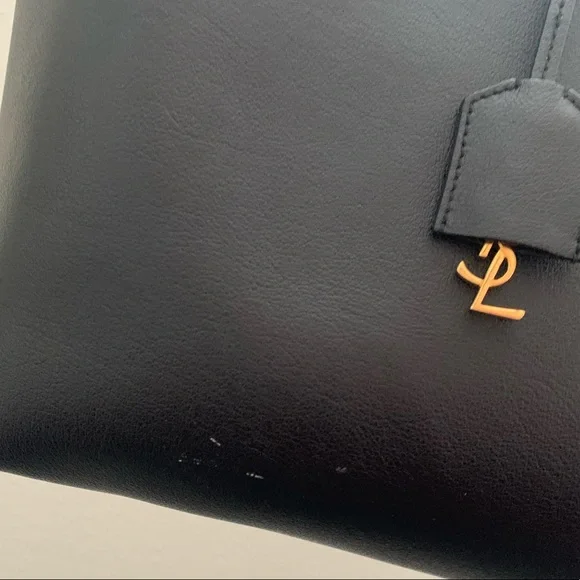 Saint Laurent Calfskin Black Tote - Picture 15 of 16